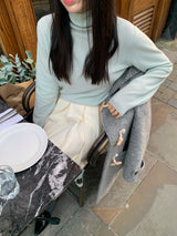 [MADE] soft wool turtleneck knitwear