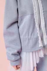 Starring Zip-Up Jacket [Gray]