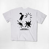Grunge Symbol Over-fit T-Shirts - 4COLOR