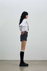 AVEL PINSTRIPE MICRO PANTS / CHARCOAL