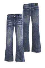 Gradient Bootcut Jeans