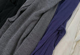 Soft Layered Turtleneck Long Sleeve T-shirt