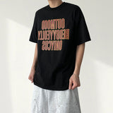 Outlettering boxy fit short sleeve T-shirt 