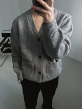 ASCLO Bagel Knit Cardigan (5color)