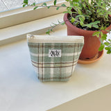 classic pouch_check mint