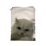 Neko zipper pouch - kiss cat