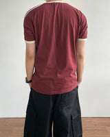 テンススリムフィットリンガー半袖Tシャツ