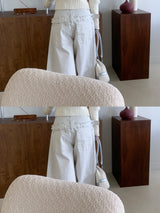 Steel Frame Metal Stud Balloon Fit Wide Long Pants (2 colors)
