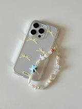Cotton candy ribbon jell-hard case