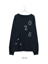 26FW★ [BAONHAUS] ヘイディン パッチ オーバー ロングスリーブ Tシャツ