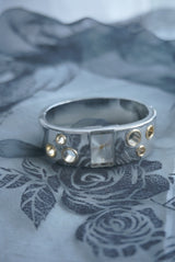 gold hole bangle watch