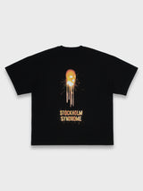 SPARKLE LOGO TEE - BLACK