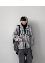 Colin Lettering Hood Zip-Up