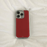 o.color red case (silver epoxy)