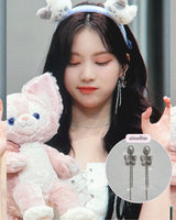  Urban Chic Butterfly Piercing (Kep1er Yeseo, LOONA Yves, Dreamcatcher Yoohyeon, Jiyu Earrings)