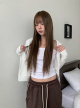 Portu サイドライントラックカラーマッチングトレーニングパンツ