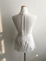 Pillowy bustier top 