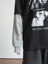 ISSUES Layered Over Long Sleeve T-Shirt 3C