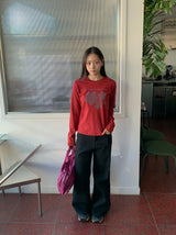 ヒルレプリンティング長袖Tシャツ