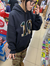 CAMO FLEECE PATCH HOOD (4C)