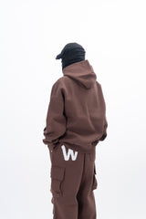 Medi W Boucle Embroidery Heavy Set-Up Hood