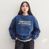 ランファンススウェットシャツ (NAVY)