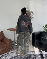 Carmen Flame Dyeing Hoodie