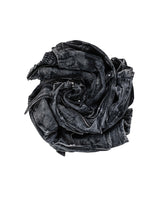 WASH-DENIM CARGO PANTS MULTI POCKET (Black)