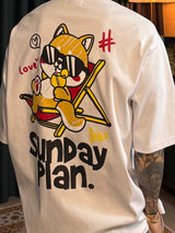 Tanning Puppy Character Short Sleeve 3COLOR