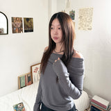 Twist Knot Steel Necklace