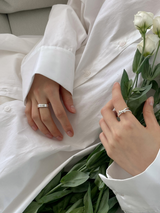 Lisa ring (silver) *1PCS