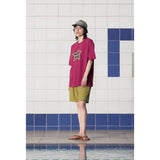 タイダイ スター ロゴ Tシャツ / MAGENTA