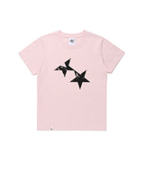 Wツインスター半袖Tシャツ ピンク(CV2GMFT516A)