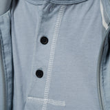 REGULAR HENLEY NECK HALF TEE (SKY)
