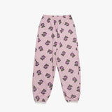Twister Heart Bear Sweatpants - Pink