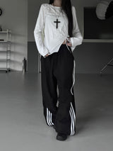 サイレント トラックパンツ (unisex)