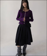 Betonic crop cardigan