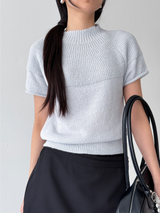 pale half knit (3color)