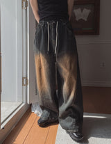 Poco Carpenter Washing Balloon Denim Pants