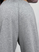 (UNISEX) DOUBLE-LINE STRING WIDE LOOSE-FIT FLEECE TRAINING PANTS - 6 COLOR