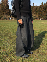 Berrow striped denim pants