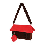 Cottage Darling - Brown Red Bag