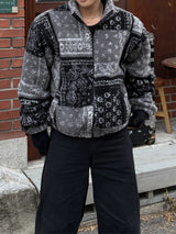 Bandana sherpa zipup