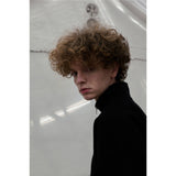 HUKE Logo Black Half zip-up MTM