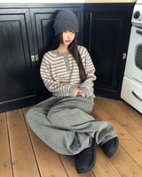 ジンビンテージワイドデニムパンツ