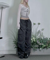 V Lace Sleeveless (2colors)