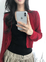 Summer rib cardigan