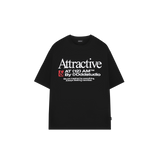 アトラクティブグラフィックオーバーフィットTシャツ
