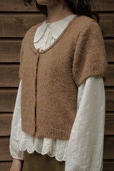 Muse Stitch Cardigan [Brown]