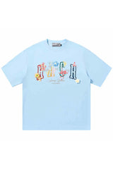 3D ヤーンフラワールーズTシャツ